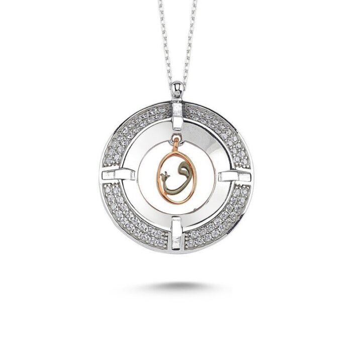 Madalyon Vav Gümüş Kolye