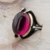 Kırmızı Taşlı Kartal Pençesi Gümüş Yüzük 4 kirmizi tasli kartal pencesi gumus yuzuk 0909420312984873